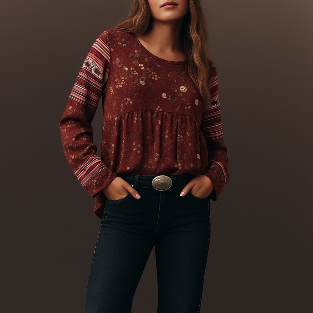 Haptics Long Sleeve Top M - Picture 3 of 7